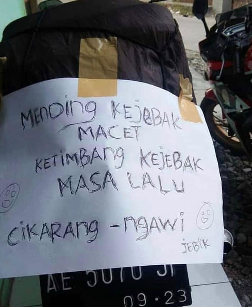Tulisan Pemudik yang kocak bikin kangen mudik lagi